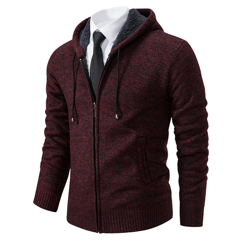 Men's Casual Zipper Cardigan