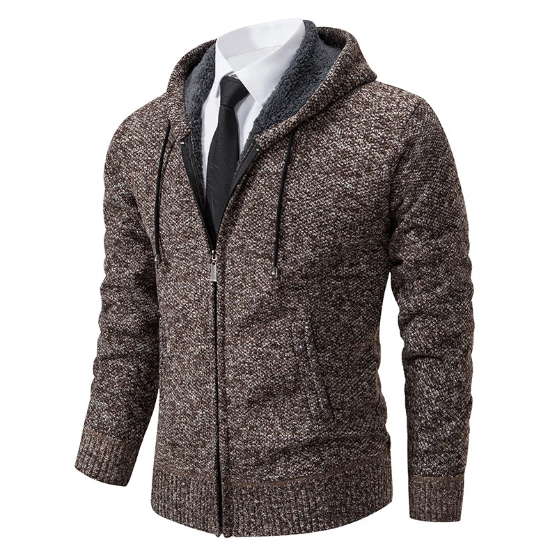 Men's Casual Zipper Cardigan