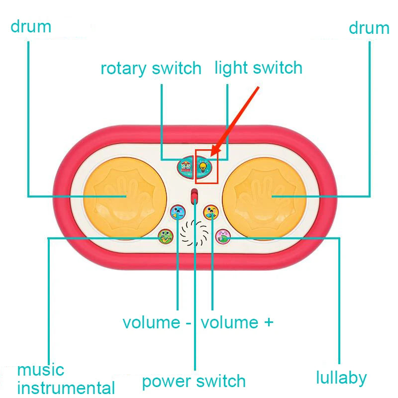 Musical Clap Drum