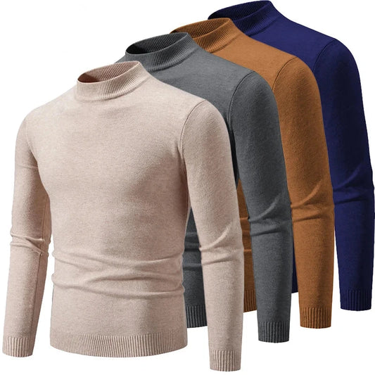 Men's High Neck Sweater