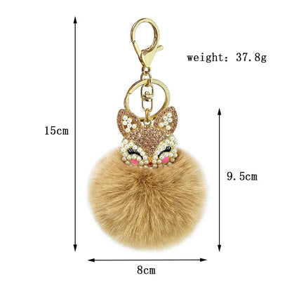 Cat Fashion Keyring