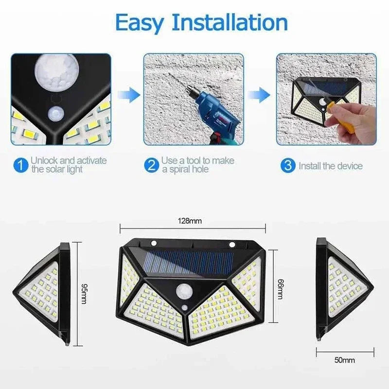 LED Solar Wall Lamp