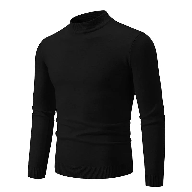 Men's High Neck Sweater