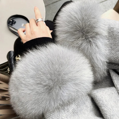 High End Double-sided Fur Coat