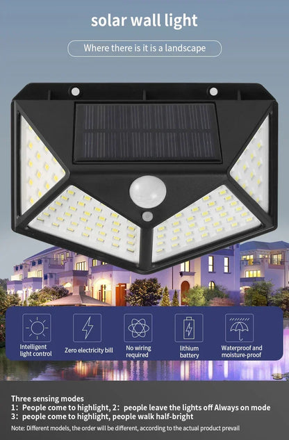 LED Solar Wall Lamp