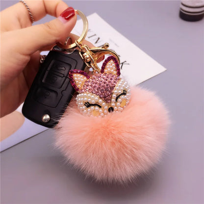 Cat Fashion Keyring