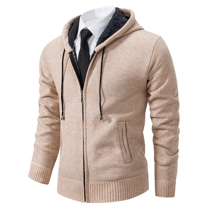 Men's Casual Zipper Cardigan