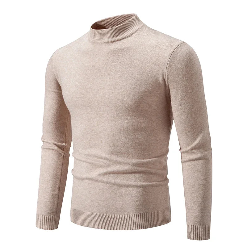 Men's High Neck Sweater