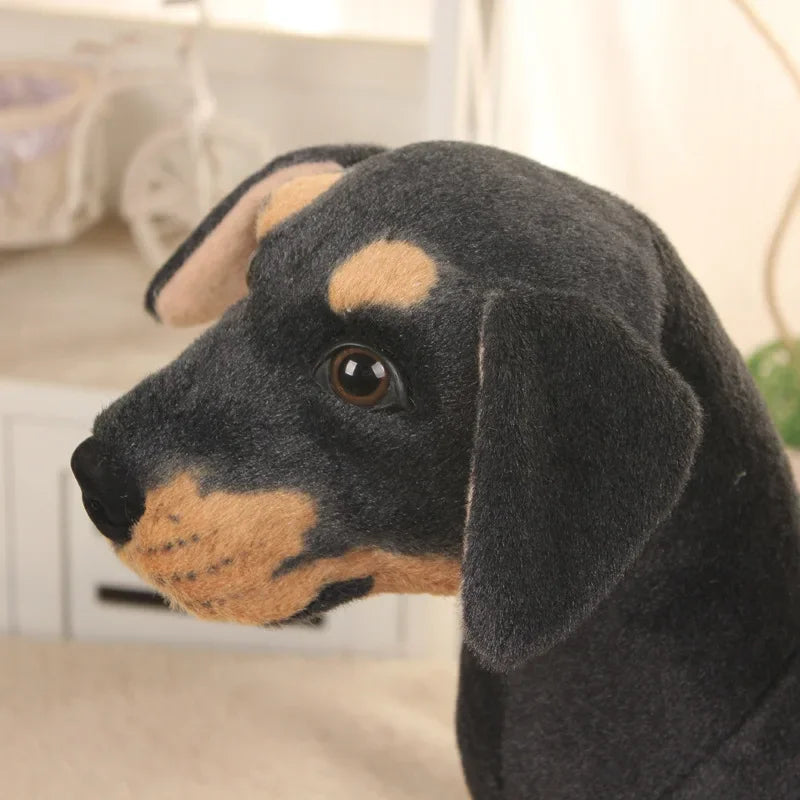 Lifelike Doberman Teddy