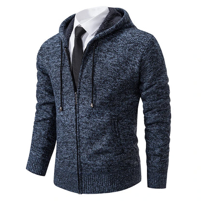 Men's Casual Zipper Cardigan