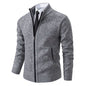 Men's Casual Zipper Cardigan