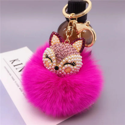 Cat Fashion Keyring