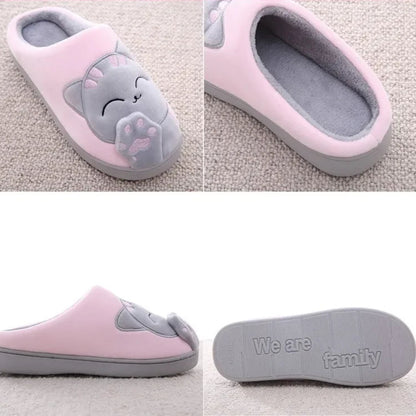 Cartoon Cat Slippers