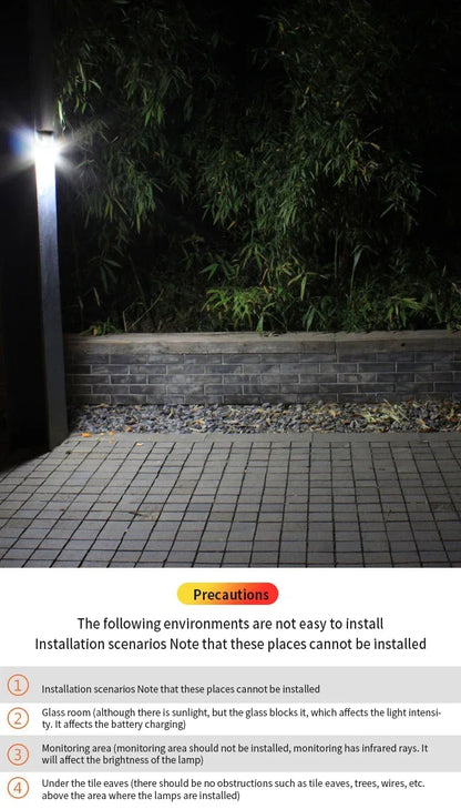 LED Solar Wall Lamp