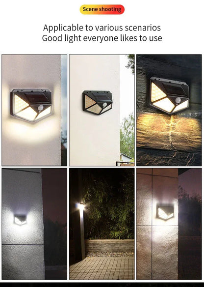 LED Solar Wall Lamp