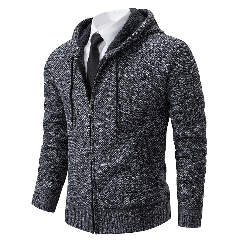 Men's Casual Zipper Cardigan