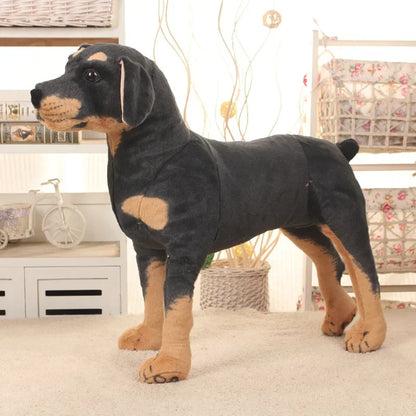 Lifelike Doberman Teddy