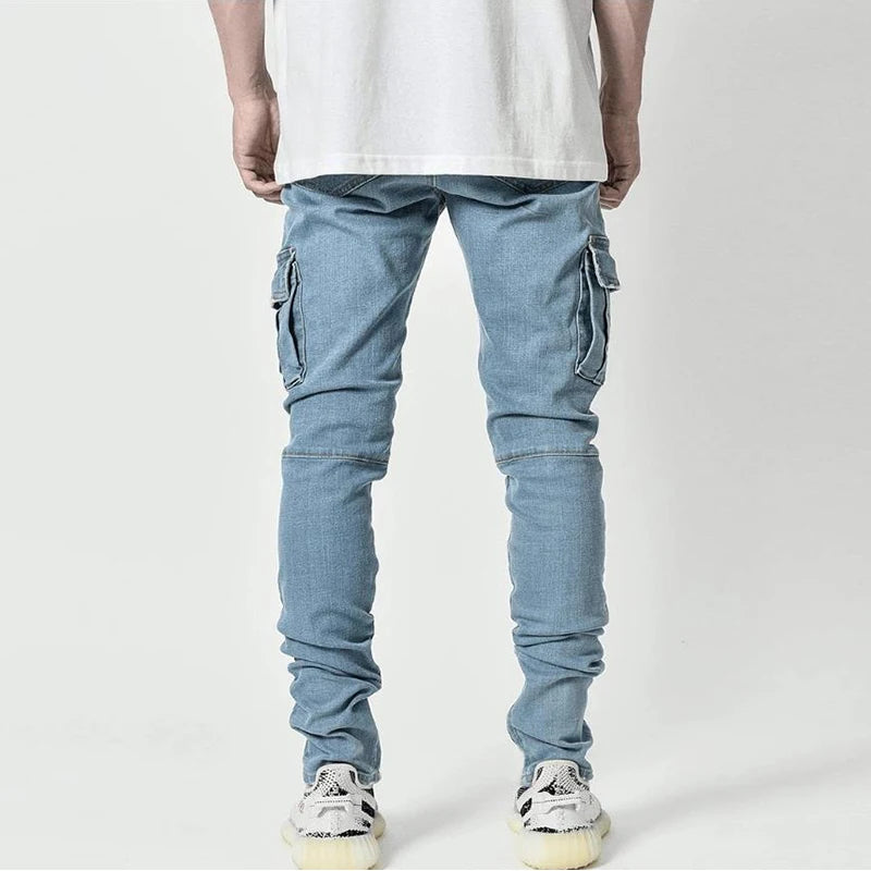 Men Cargo Jeans