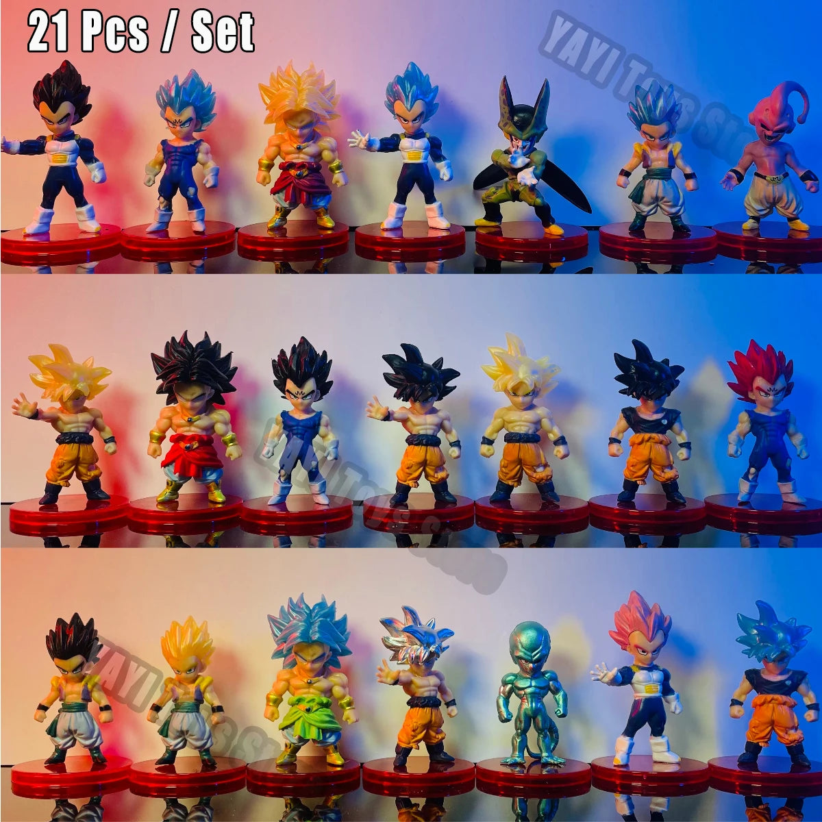 Dragon Ball Z figures