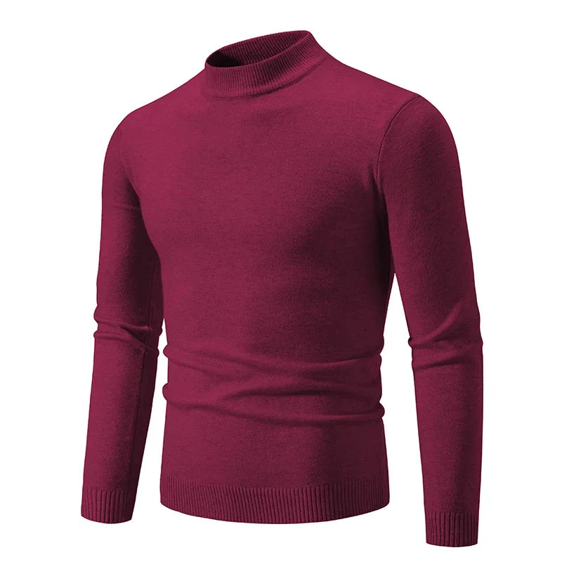 Men's High Neck Sweater