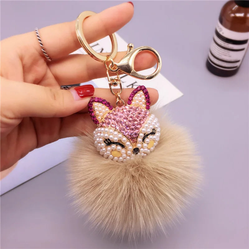 Cat Fashion Keyring