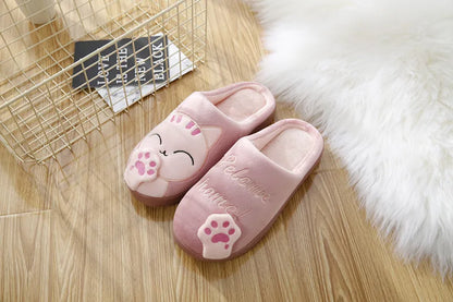 Cartoon Cat Slippers