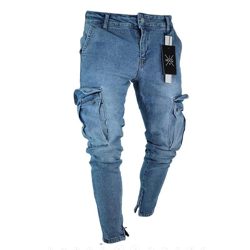 Men Cargo Jeans