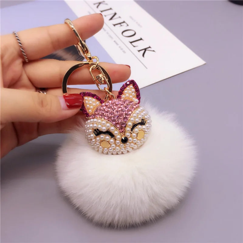 Cat Fashion Keyring