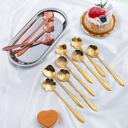 8pcs Elegant Spoon set